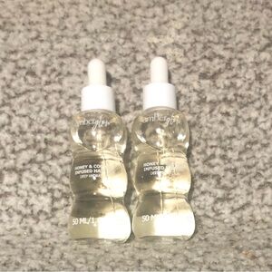 Amber Glow honey & coconut infused hair oil deep hydration AmberGlow (Set of 2)